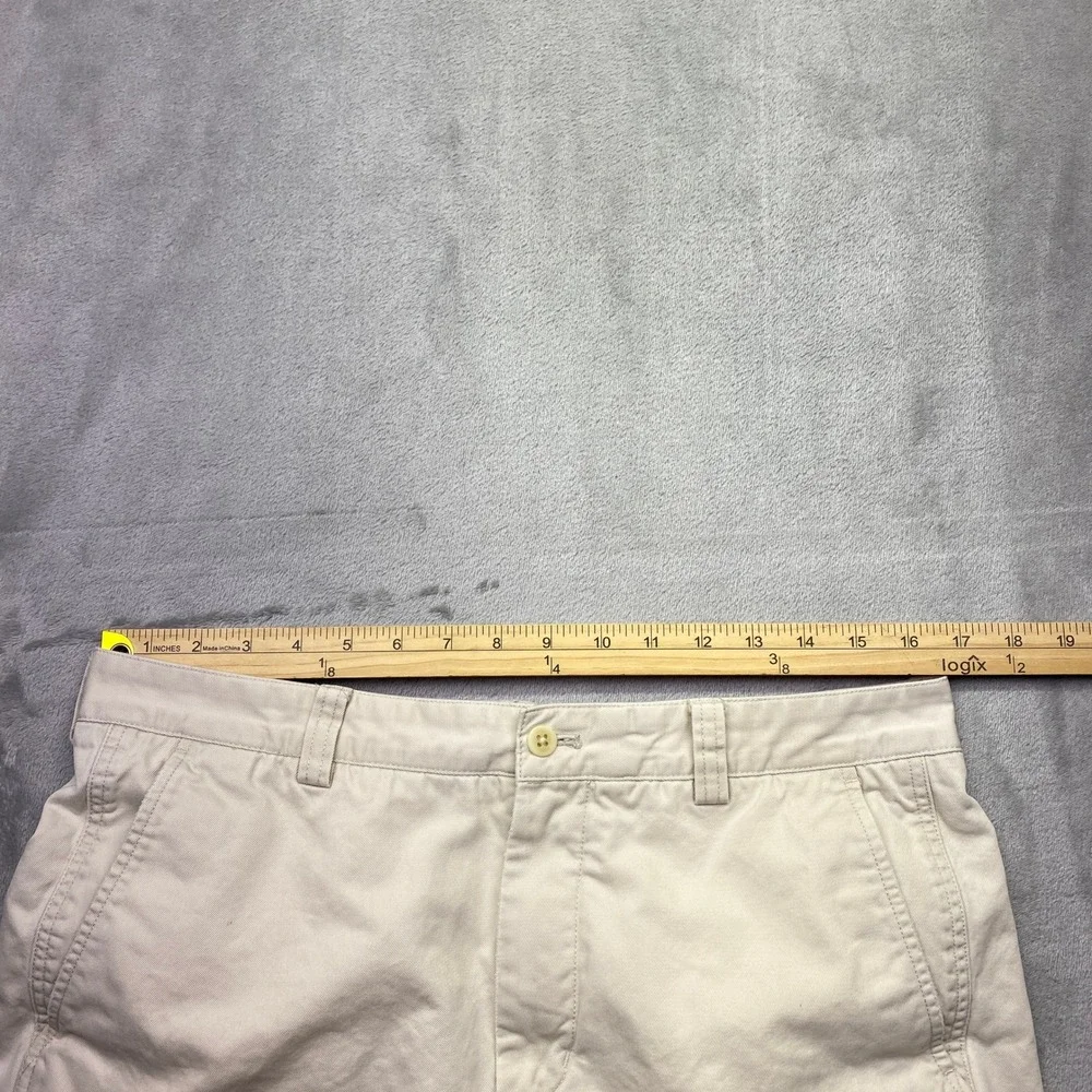 Vineyard Vines‎ Mens Breaker Pants Khaki Tan Straight Leg Chino Sz 34 Preppy